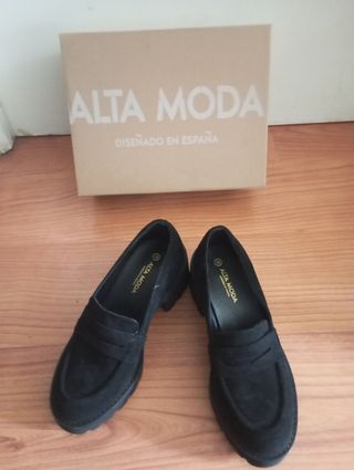 Zapatos ALTA MODA Negros Talla 36