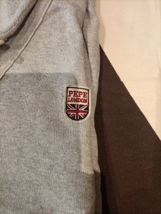 Jersey Pepe Jeans cuello invierno gris