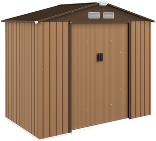 Casetta da Giardino 2.5m2 in Acciaio Zincato con B