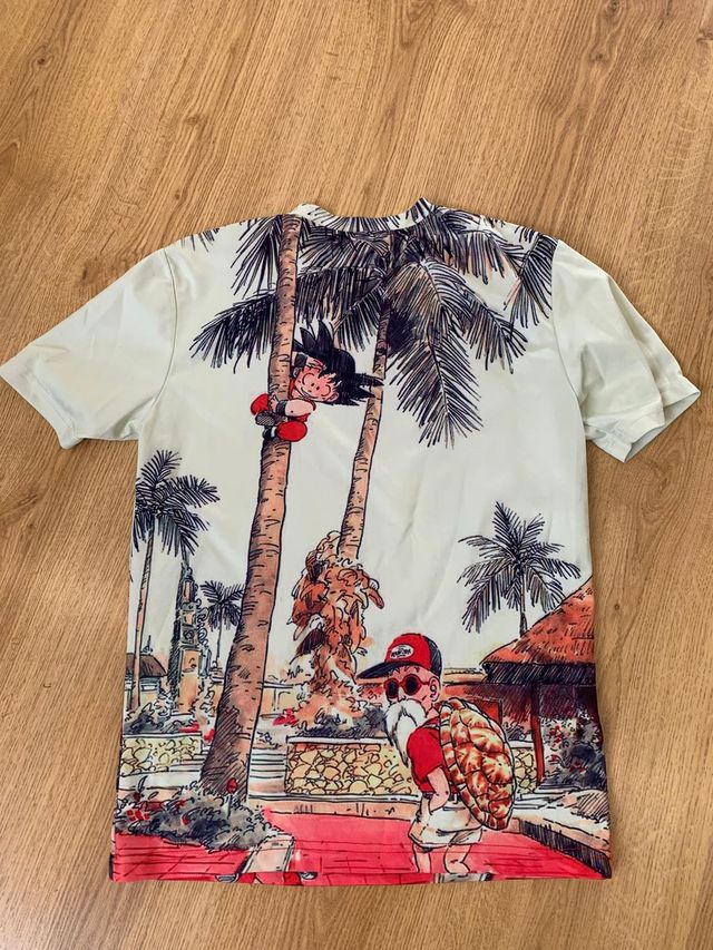 Maglietta Dragon Ball Goku e Mutenroshi 12-13 anni