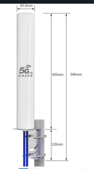 Antena Exterior Kaser 4G 5G LTE