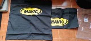 2 Bolsas Mavic para rueda de MTB negro amarillo
