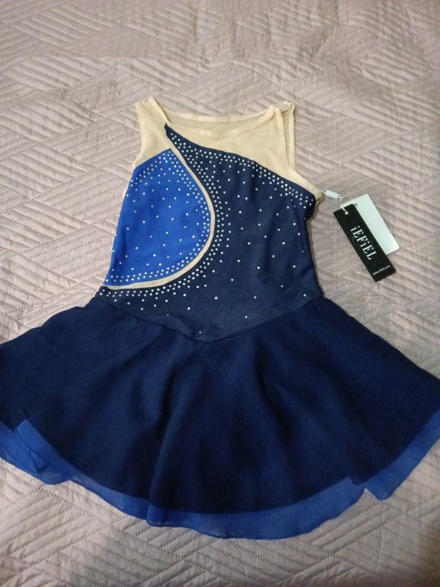 Maillot Patinaje Artístico Talla 110-116 cm