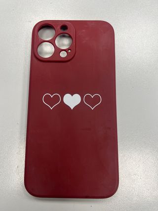 Funda iPhone 13 Pro Max Corazones