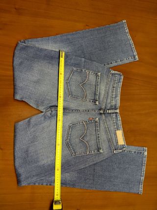 Pantalón vaquero mujer recto marca Levi's  bold cu
