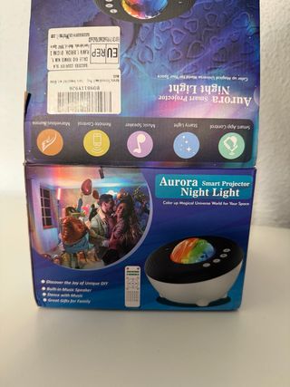 Proyector de luces con altavoz