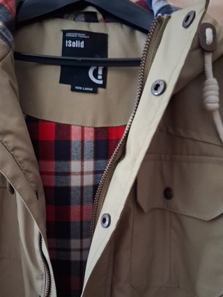 Parka de caballero, TallaL. Muy abrigada.