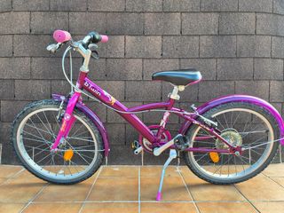 Bicicleta niña B'Twin Morada