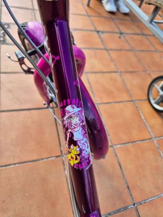 Bicicleta niña B'Twin Morada