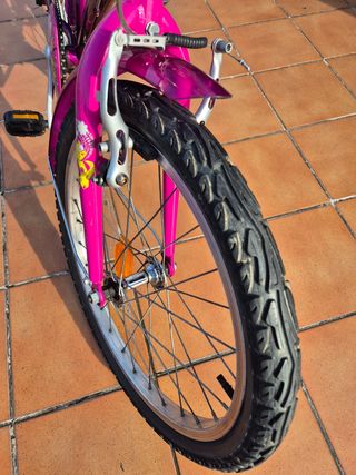 Bicicleta niña B'Twin Morada