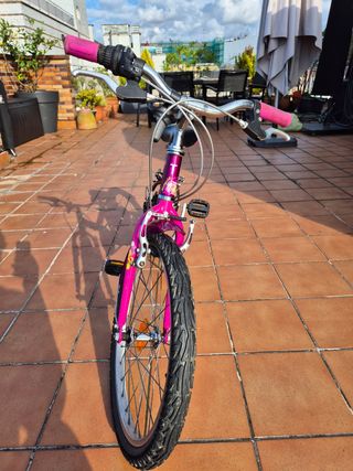 Bicicleta niña B'Twin Morada
