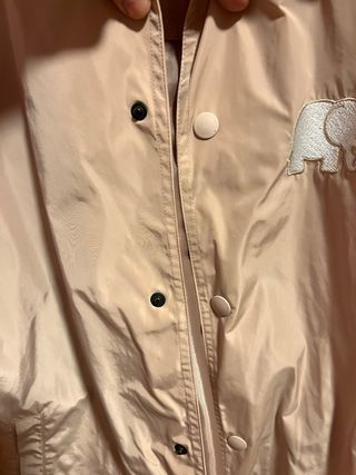 Chaqueta impermeable rosa CeLaVi Talla XS