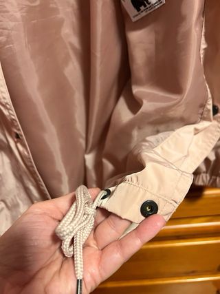 Chaqueta impermeable rosa CeLaVi Talla XS