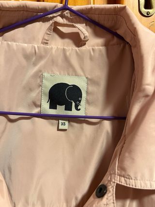 Chaqueta impermeable rosa CeLaVi Talla XS