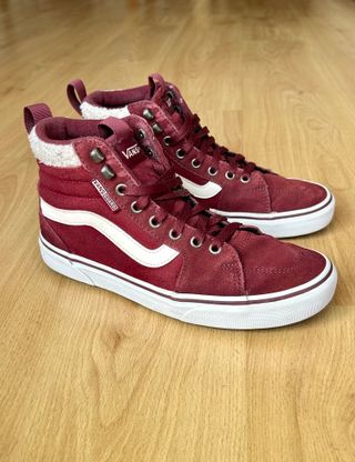 Zapatillas Vans 38,5 Filmore Vansguard Granate