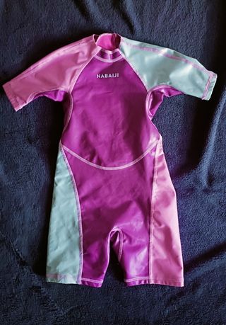 Neopreno Natación Nabaiji Morado/Rosa/Celeste