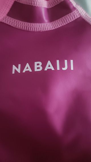 Neopreno Natación Nabaiji Morado/Rosa/Celeste