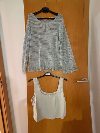 lote ropa mujer talla XL, 17 articulos