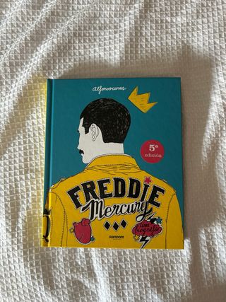 Libro ilustrado biografía Freddie Mercury