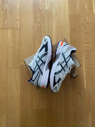 Asics Gel 1130 Blancas Naranja