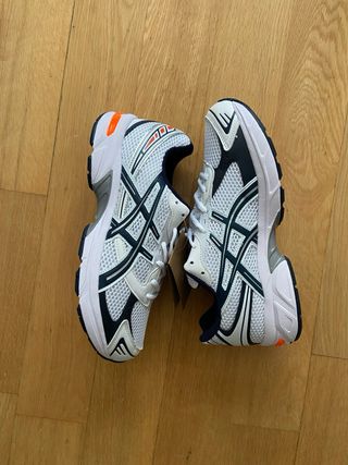 Asics Gel 1130 Blancas Naranja
