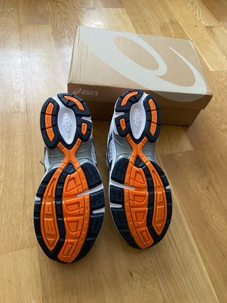 Asics Gel 1130 Blancas Naranja