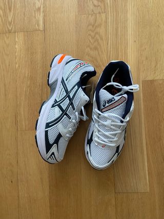 Asics Gel 1130 Blancas Naranja