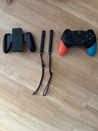 Nintendo Switch con juegos y accesorios