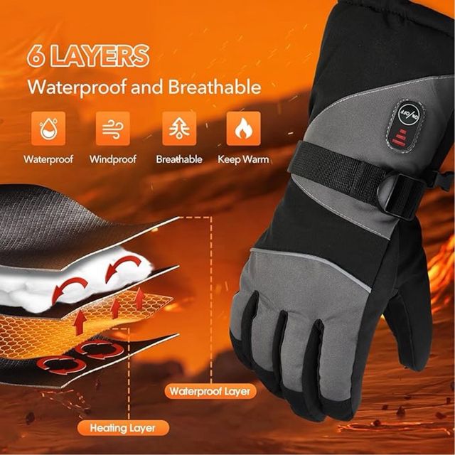 Guantes Calefactables Talla L