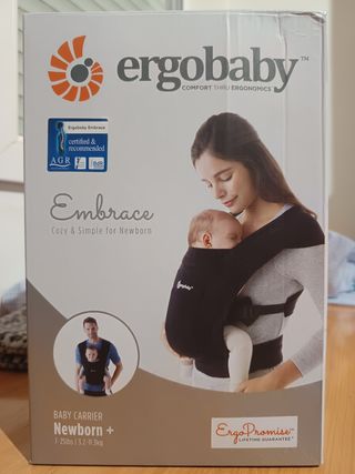 Mochila Portabebés Ergobaby Embrace Recién Nacido