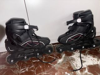 Patines en línea negros