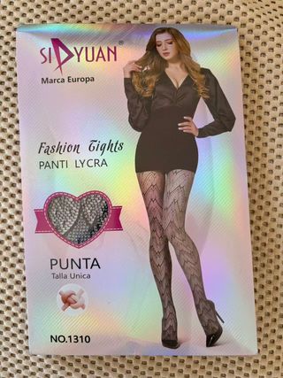 Pantys sexy de malla para mujer y sensual lenceria