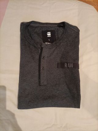 Camiseta G-Star RAW Algodón Manga Larga Talla L