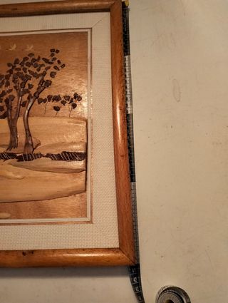 Quadro em madeira artesanal