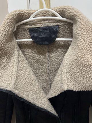 Cazadora borreguito Negra Talla XS