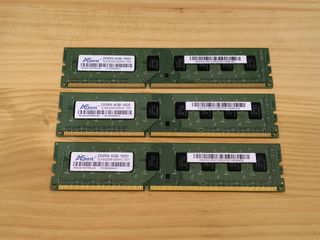 3x Módulos RAM ASint DDRIII 4GB 1600MHz