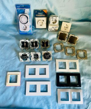 Lote material eléctrico