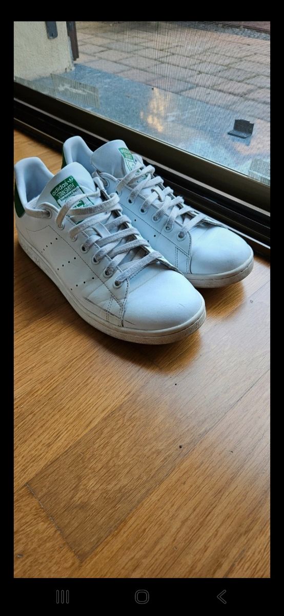 Adidas Stan Smith Bianche e Verdi taglia 43 1/3