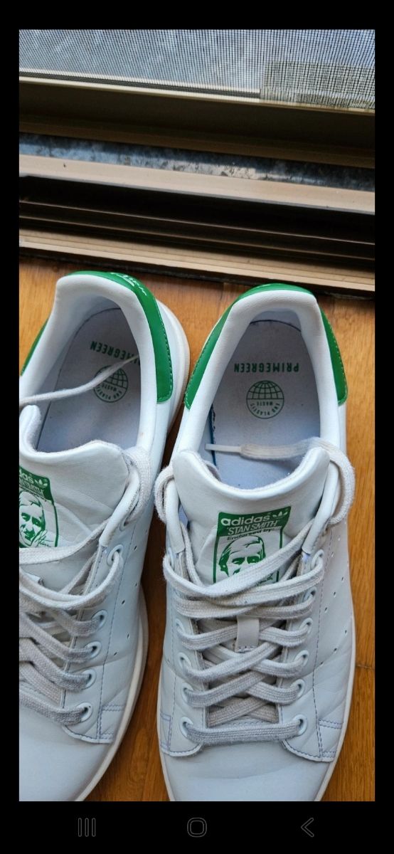 Adidas Stan Smith Bianche e Verdi taglia 43 1/3