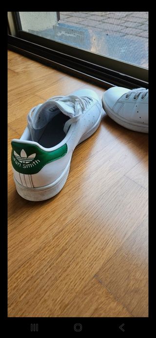 Adidas Stan Smith Bianche e Verdi taglia 43 1/3