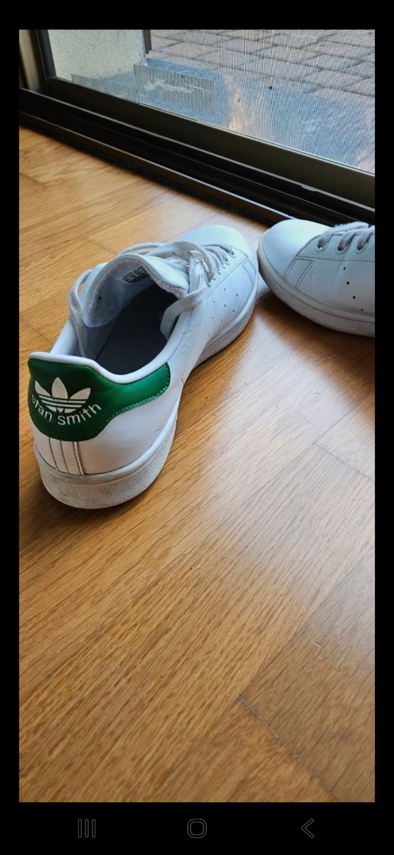 Adidas Stan Smith Bianche e Verdi taglia 43 1/3