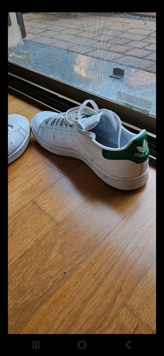 Adidas Stan Smith Bianche e Verdi taglia 43 1/3