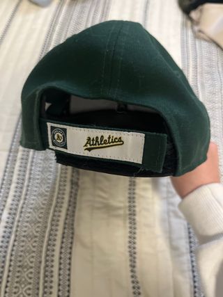 Gorra New Era A's Verde y Amarilla