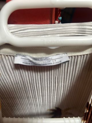 Kimono/Sobrecamisa Zara Talla Única Palmeras