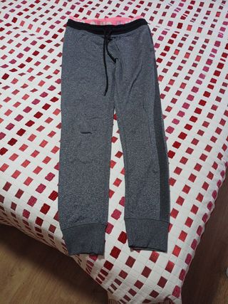 Mallas deportivas mujer grises y rosas