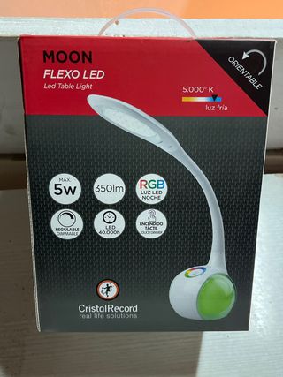 Flexo LED MOON 5W 350lm Luz Fría Orientable
