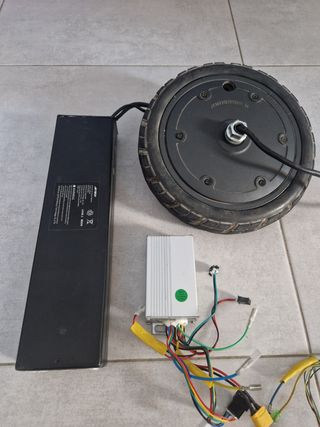 Pack 500W 36V motor batería centralita
