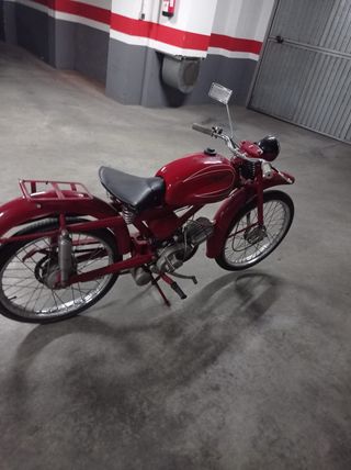 Moto Guzzi Cardellino 75cc, 1970 ITV recién pasada