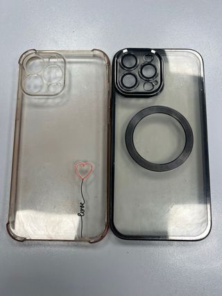 2x1 Funda iPhone 13 Pro Max Transparente
