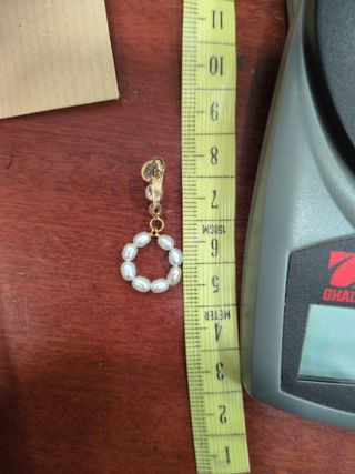 Pendientes Oro Perlas y Circonitas